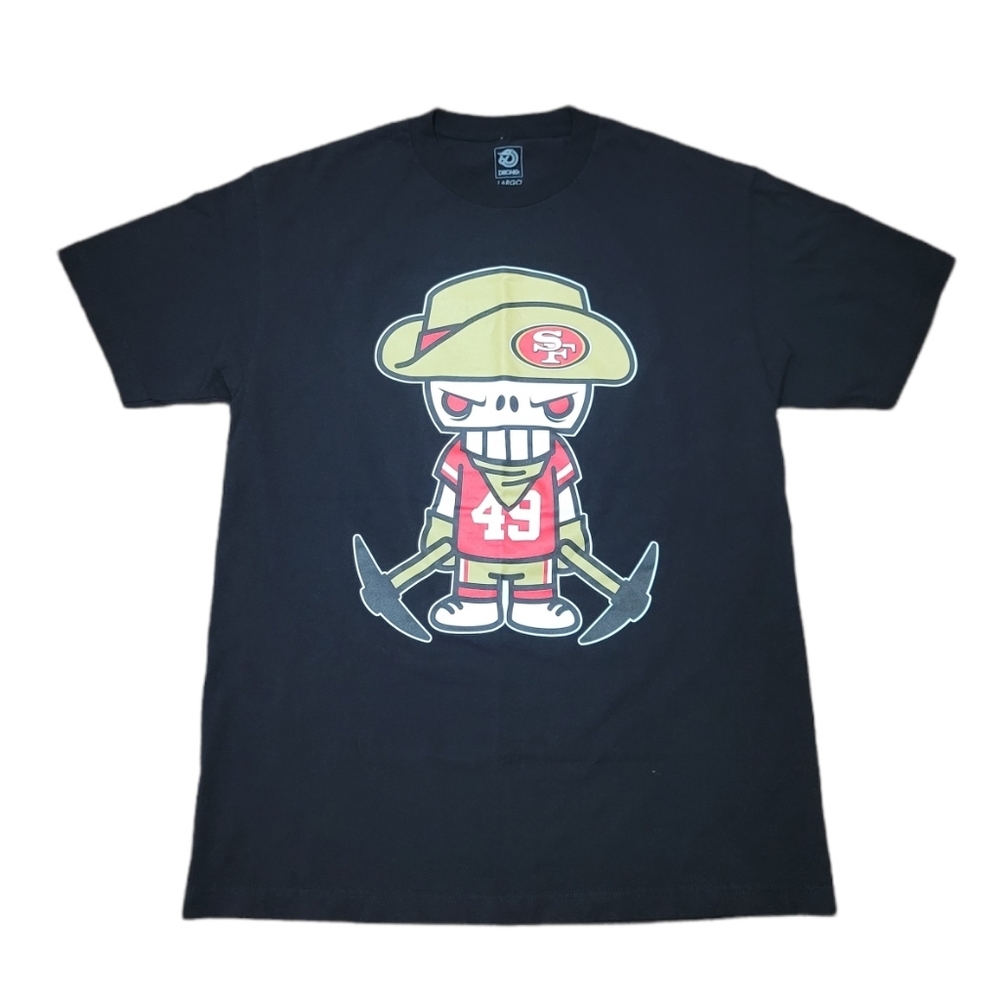 Drone San Fransisco 49ers Size Large Black T-Shirt